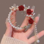 گیره گوجه ای گل رز