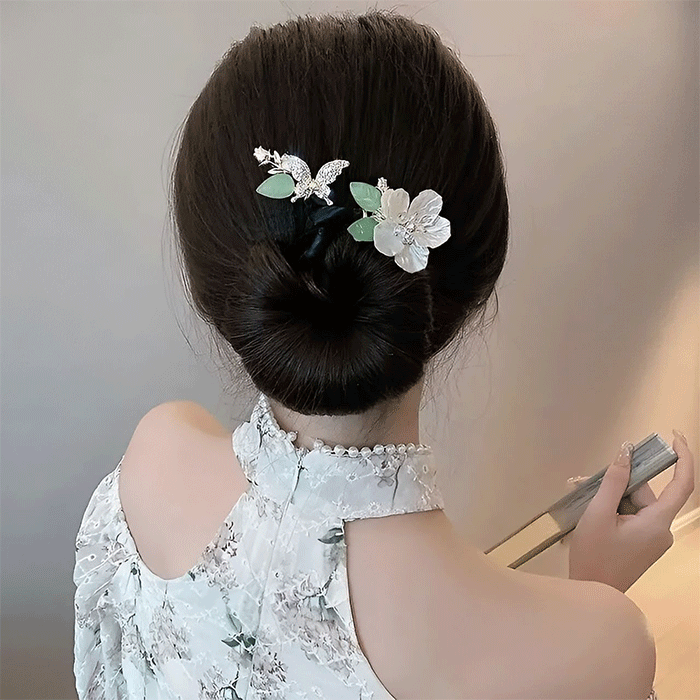 باندفر گل و پروانه