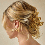 کلیپس گل طلایی زایا