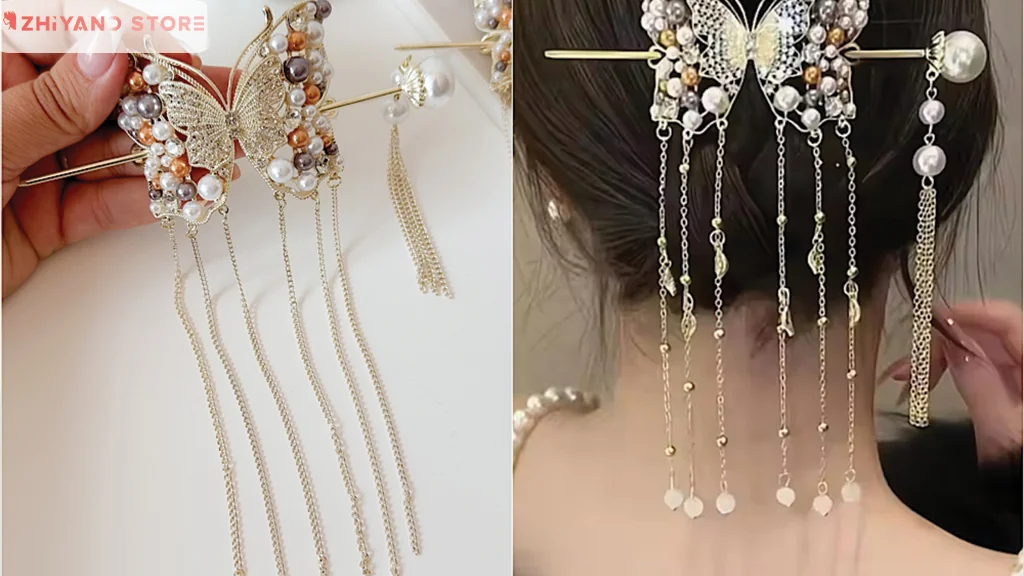 کانزاشی پروانه پلی استر آویزدار