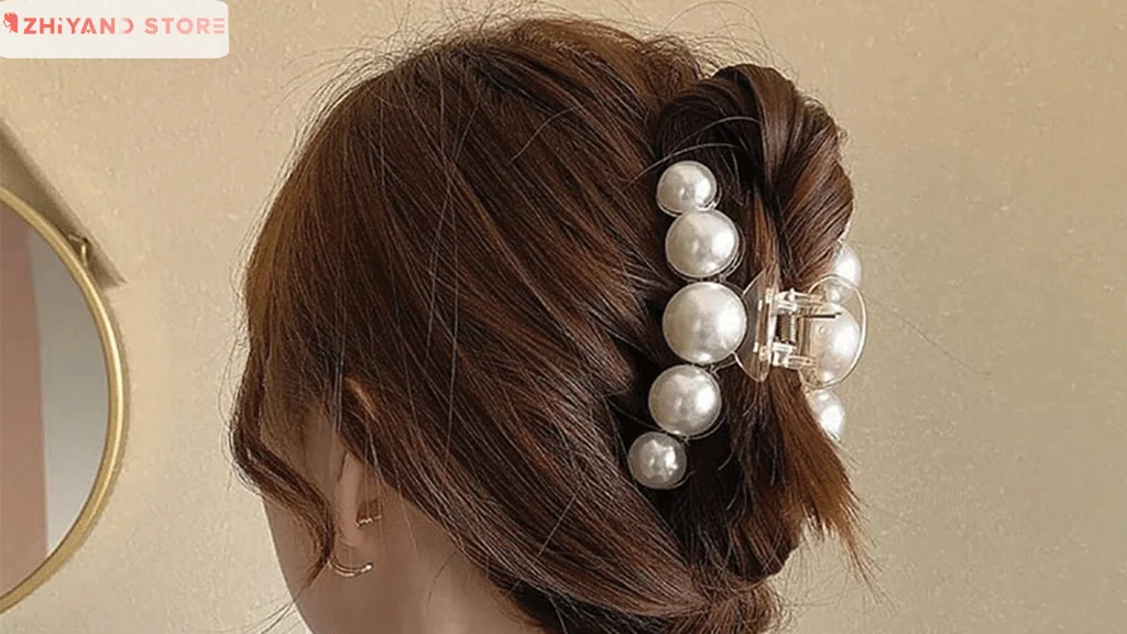 کلیپس‌های مرواریدی و جواهرنشان