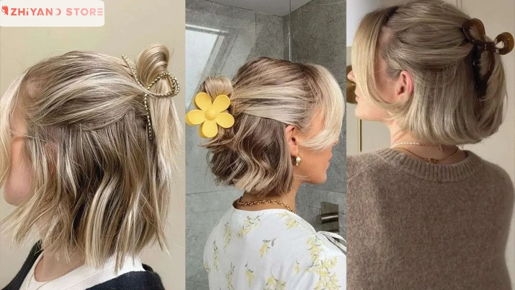 استفاده از کلیپس مینیمال همراه با اکسسوری های دیگر