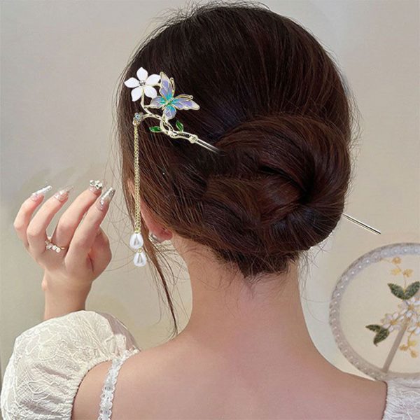 کانزاشی شکوفه و پروانه آویزدار