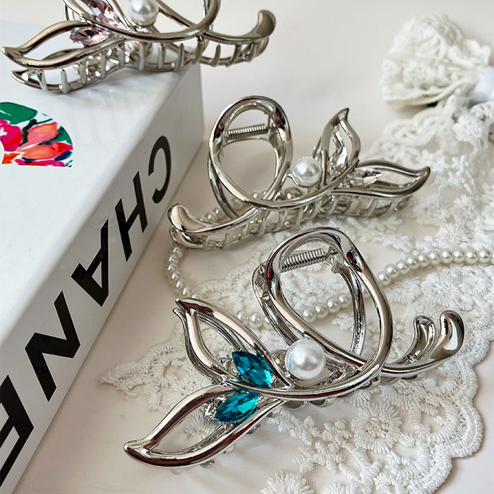 کلیپس دم وال نگین دار